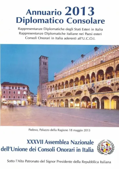 Copertina Annuario Diplomatico 2013