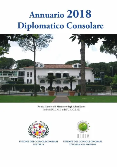 Copertina Annuario Diplomatico 2018
