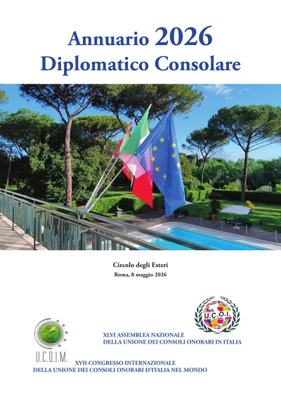 Copertina Annuario Diplomatico Consolare 2026